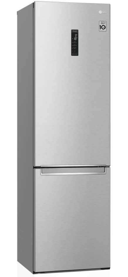 Frigorífico combi LG GBB72NSUCN 203x60 No Frost inox DISPL METALFR